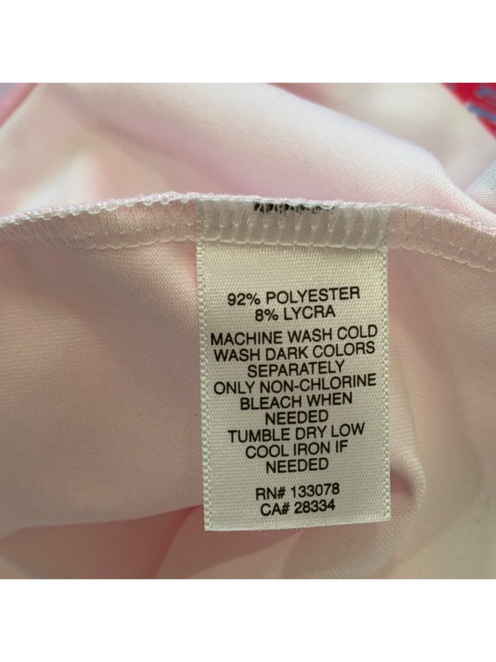 Lucky In Love Womens Size M Dress 1/4 Zip Pink Long Sleeve UV 50 Pickleball NEW - Picture 8 of 8